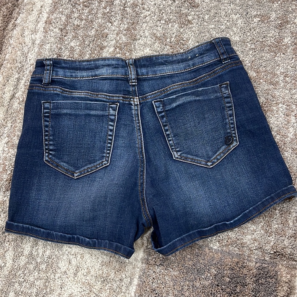High Rise Jean Short - Picture 3 of 5